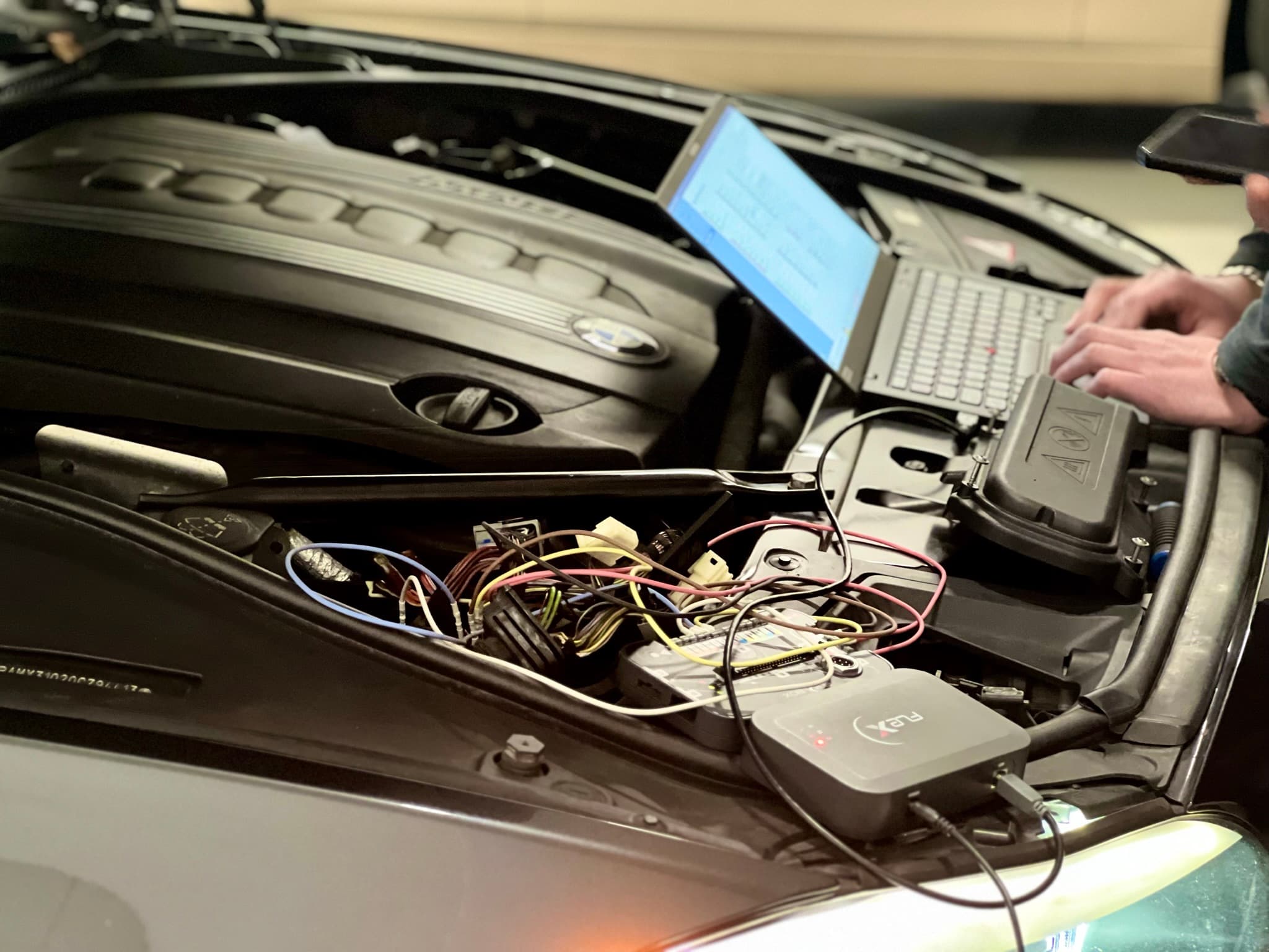 Motor und Getriebe